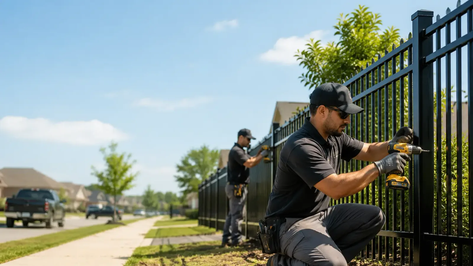 Metal Fence Installation in Tamiment, PA